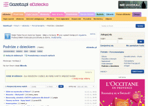 Forum Podróże z dzieckiem