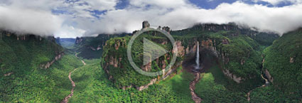 Mini Traper - Wenezuela, wodospad Angel Falls / www.airpano.com