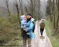 Mini Traper - w drodze na Mount Qīngchéng Shān
