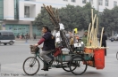 Mini Traper - Chengdu, sprzedawca bambusów
