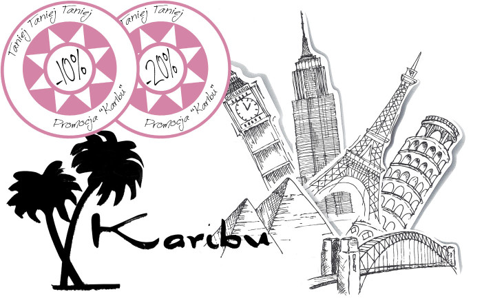 Promocja Karibu - 10%, 20%